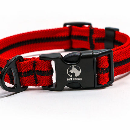 Adventure Dog Collar - Reds/Oranges
