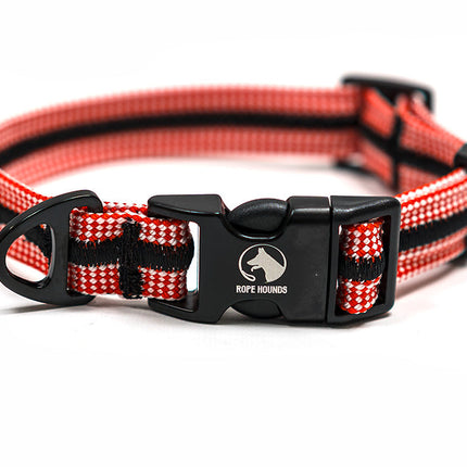 Adventure Dog Collar - Reds/Oranges