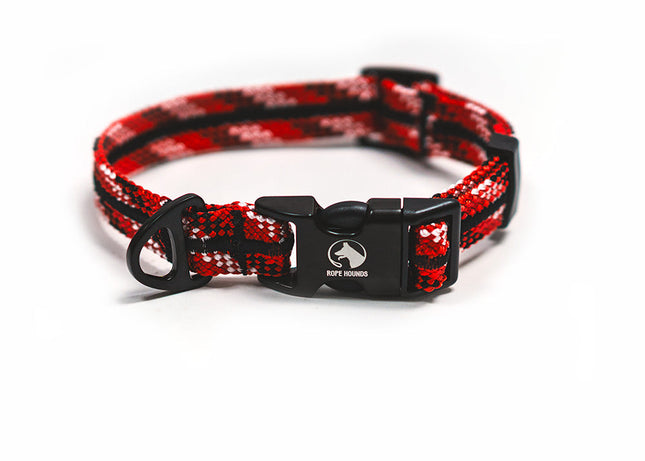 Adventure Dog Collar - Reds/Oranges