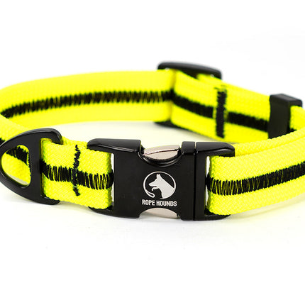 Adventure Dog Collar - Greens/Yellows