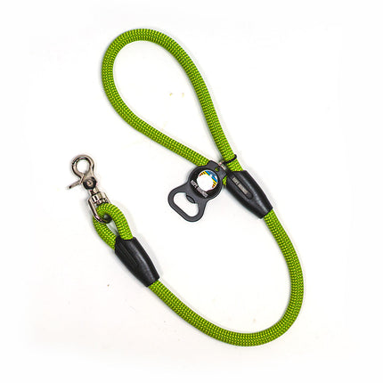 2' Dog Traffic Lead - Greens/Yellows