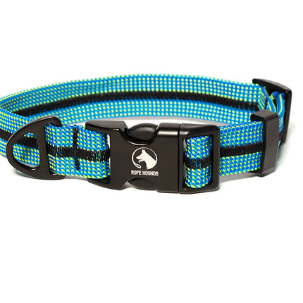 Adventure Dog Collar - Blues