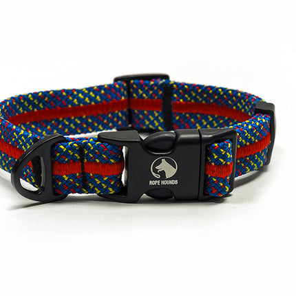 Adventure Dog Collar - Blues