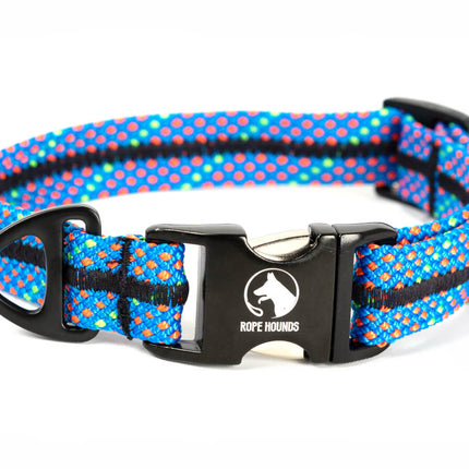 Adventure Dog Collar - Blues