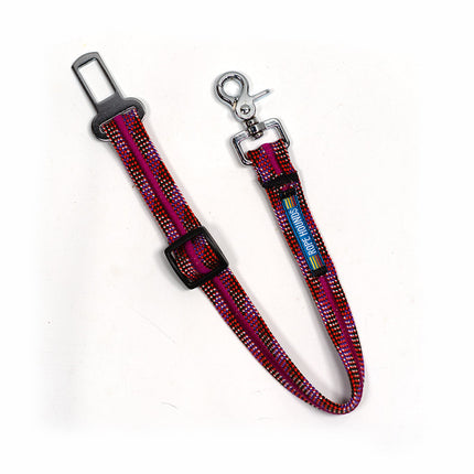 Dog Seat Belt - Pinks/Purples