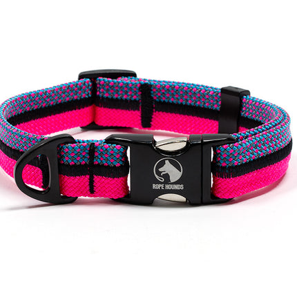 Adventure Dog Collar - Pinks/Purples