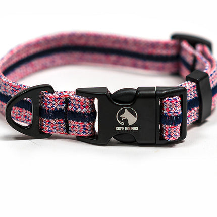Adventure Dog Collar - Pinks/Purples