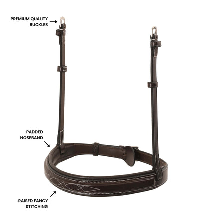 Replacement Noseband of ExionPro Padded Hunter Bridle