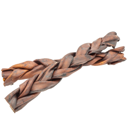 10-12 Inch Small Braided Collagen Stick