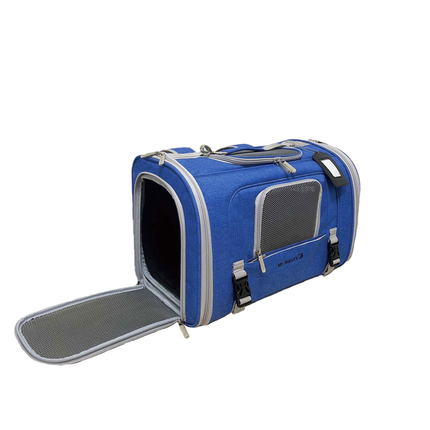 Mr. Peanut's Monterey Series Airline Compliant Horizontal Backpack Pet Carrier