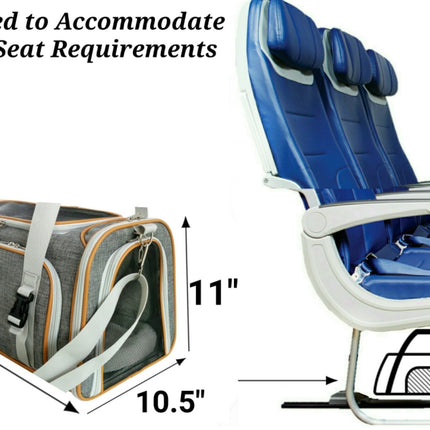 Mr. Peanut's Platinum Series Expandable Pet Carrier