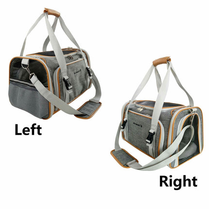 Mr. Peanut's Platinum Series Double Expandable Pet Carrier