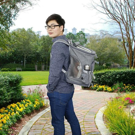Mr. Peanut's Vancouver Series Backpack Pet Carrier for Smaller Cats and Dogs