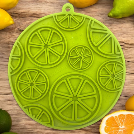 Citrus Design eMat Enrichment Lick Mat With Suction Cups