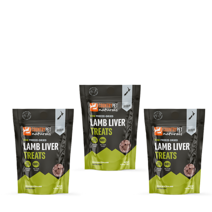Lamb Liver Raw Freeze Dried - 4oz Bag TP