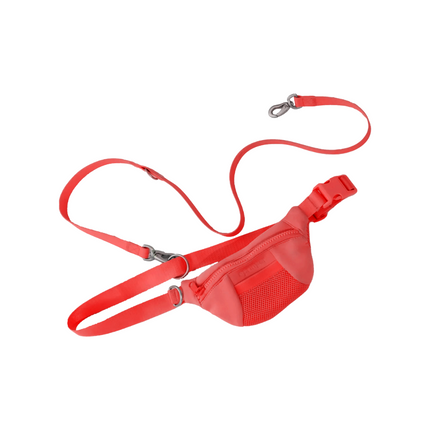 Hands-Free Sling Bag + Dog Leash