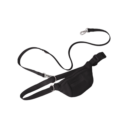 Hands-Free Sling Bag + Dog Leash
