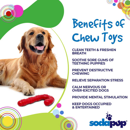 Candy Cane Ultra Durable Nylon Chew Toy