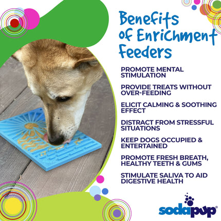 Surf's Up Design eMat Enrichment Lick Mat - small