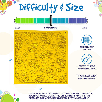Autumn Design eMat Enrichment Lick Mat