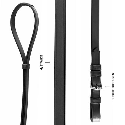 ExionPro Leather Reins