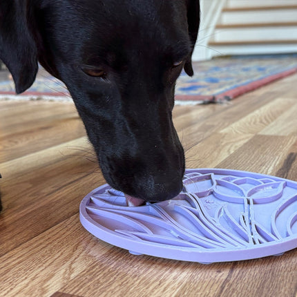 Tulip Design eMat Enrichment Lick Mat With Suction Cups