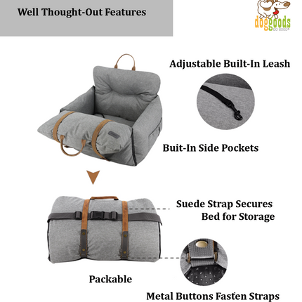 Car Bed for Dogs by DogGoods ™