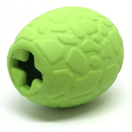 Dinosaur Egg eDispenser Durable Rubber Chew Toy & Treat Dispenser