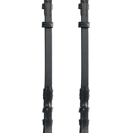 ExionPro Bridle Cheek Pieces With Buckle Fastening - Matching Stitching