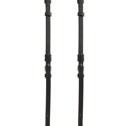 ExionPro Bridle Cheek Pieces With Buckle Fastening - Matching Stitching