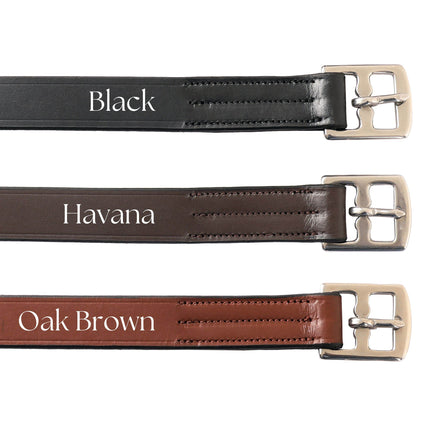 ExionPro Pre-Stretched Stirrup Leathers