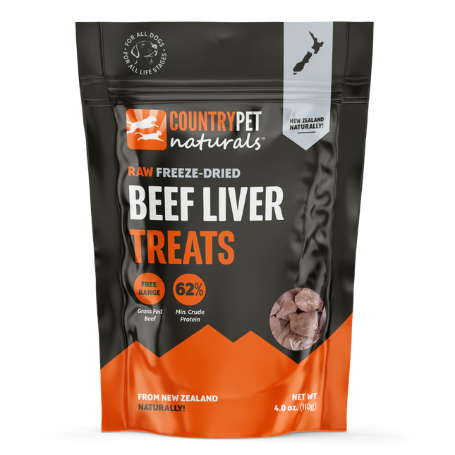 Beef Liver Raw Freeze-Dried      4ozbag
