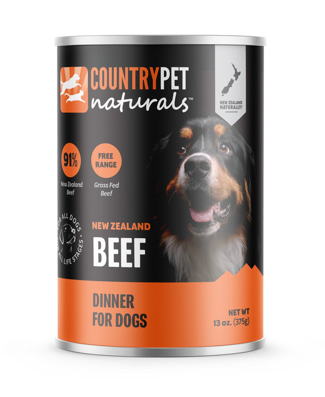 Beef Dog Food 13oz Cans - Tray of 9 Cans