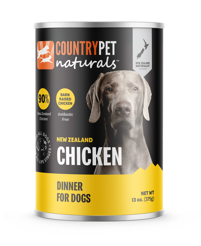 Chicken Dog Food 13oz Cans - Tray of 9 Cans