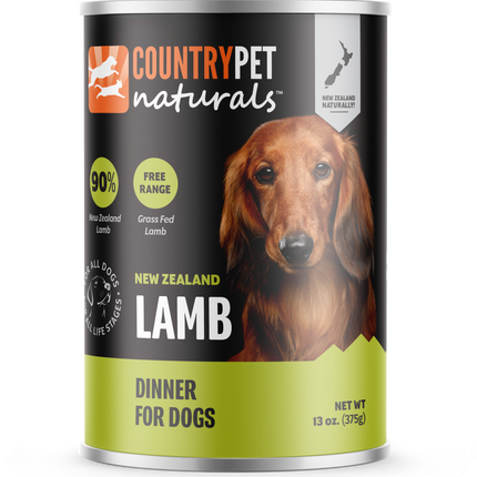 Lamb Dog Food 13oz Cans - Tray of 9 Cans
