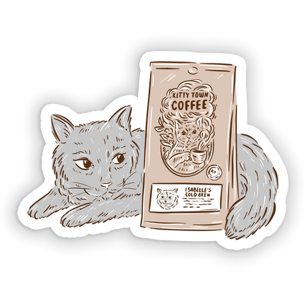 Isabelle Cold Brew Sticker