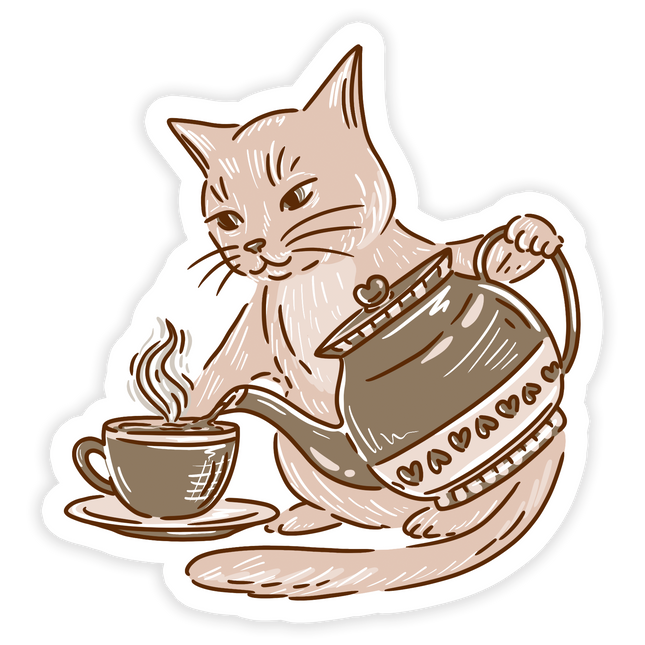 KitTea Sticker