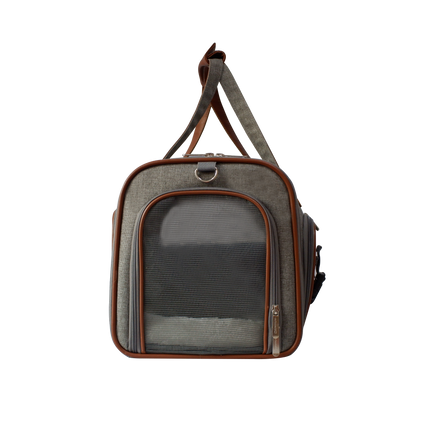 Mr. Peanut's Gold Series Standard Size Airline Compliant Double Expandable Pet Carrier