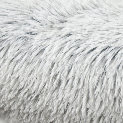 Mr. Peanut's 28" OrthoPlush® Pet Bed - Snowflake White Two Tone