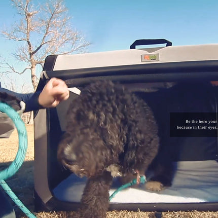The Foldable Travel Dog Crate By DogGoods ™