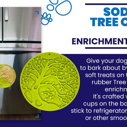 Tree of Life Design eMat Enrichment Lick Mat With Suction Cups