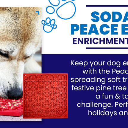 Tree Design "Peace" eMat Enrichment Lick Mat