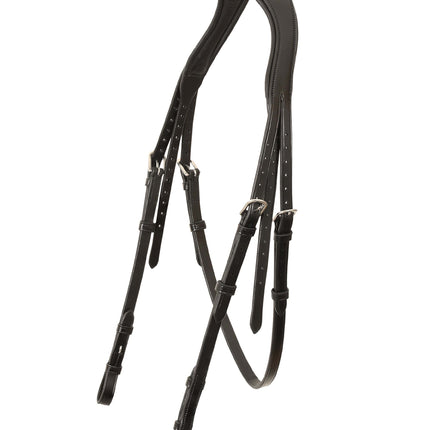 ExionPro 'Leo' Classic Dressage Bridle with Reins