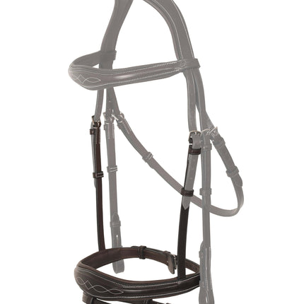 Replacement Noseband of ExionPro Fancy Stitched Raised Anatomical Bridle