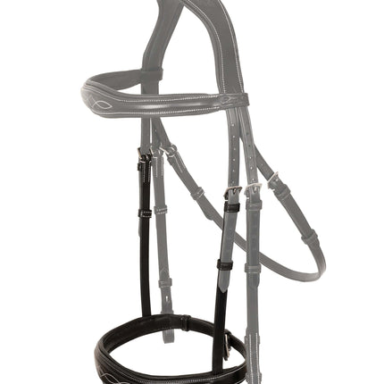 Replacement Noseband of ExionPro Fancy Stitched Raised Anatomical Bridle without Flash
