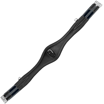 ExionPro 'Snap' Over Lay Girth - Navy Blue Elastic with White Lines