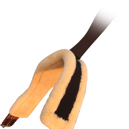 ExionPro Fancy Stitched Snap Over Lay Girth - Matching Elastic