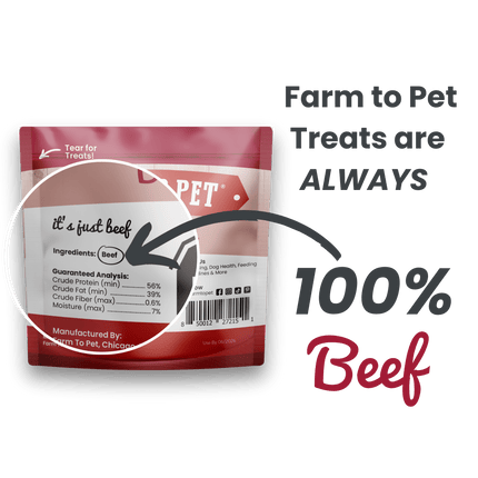 Beef Chips Snack Pack Bundles | Dog Treats for Training and Travel