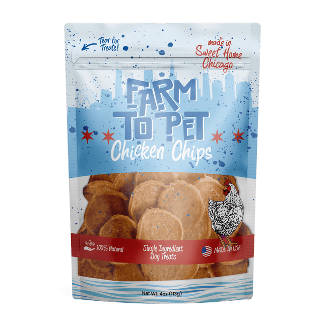 Chicago Chicken Chips for Dogs | Dog Treats To Celebrate Our Hometown