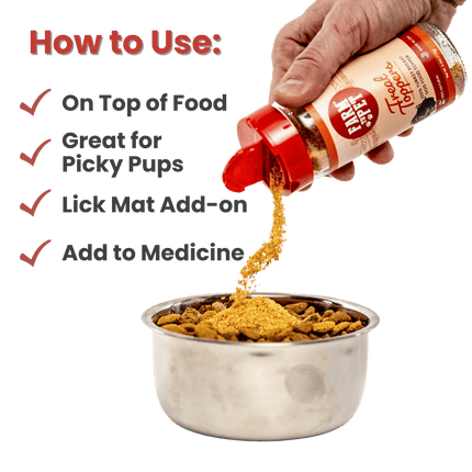 Treat Topper Turkey Dog Food Topper | Healthy Meal Supplement for Dogs